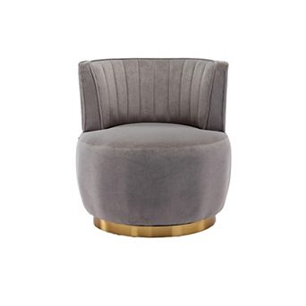 Merax 360 Degree Swivel Cuddle Barrel Accent Sofa Chairs