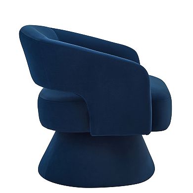 Merax 360° Swivel Velvet Accent Chair