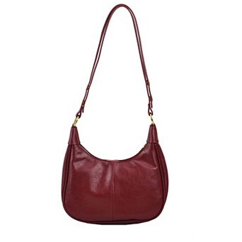 Retro PU Leather Small Shoulder Bag - Adjustable Strap for Daily Use