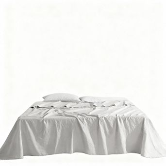 Pure Linen Sheet Set - Breathable, Soft, & Durable