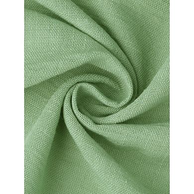 Ruched Short Sleeve Top for Women's Button Up Casual Summer Top
