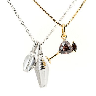 Belinda Jewelz Sterling Silver Mixology Shaker Charm