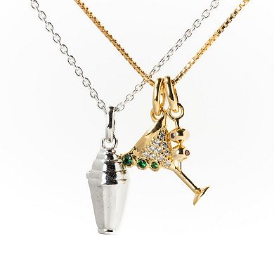 Belinda Jewelz Sterling Silver Mixology Shaker Charm
