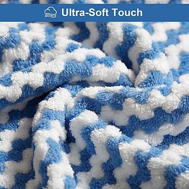 Microfiber Cleaning Cloths - Streak Free, Soft, Reusable, 18 Pack