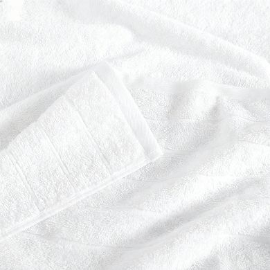 Soft, Absorbent 18-Piece Cotton Bath Towel Set - 6 Bath, 6 Hand, 6 Washcloths