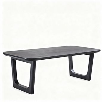 Modern coffee table with U-shaped legs