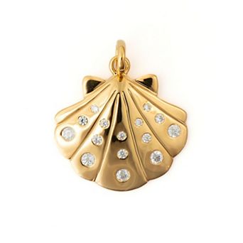 Belinda Jewelz 18k Gold Plated Vermeil Sea Shell Pendant