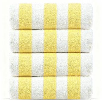 Luxury Cotton Pool Beach Towels 4-pack