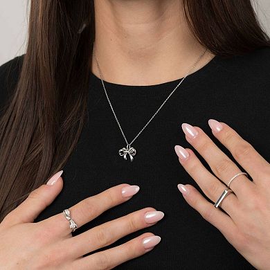 Belinda Jewelz Sterling Silver Bow Charm