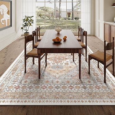 5x7 Ultra-Thin Washable Area Rug