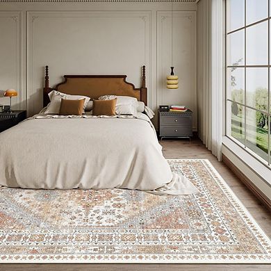 5x7 Ultra-Thin Washable Area Rug