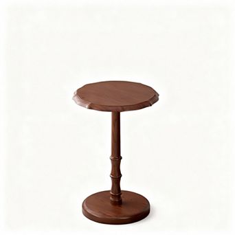 Solid Wood Side Table for Living Room and Bedroom