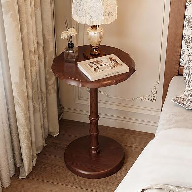 Solid Wood Side Table for Living Room and Bedroom