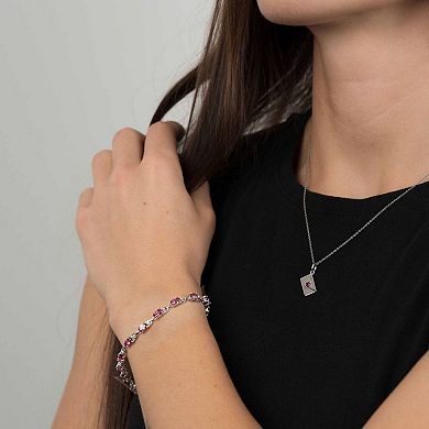 Belinda Jewelz Sterling Silver Ruby Love Letter Charm