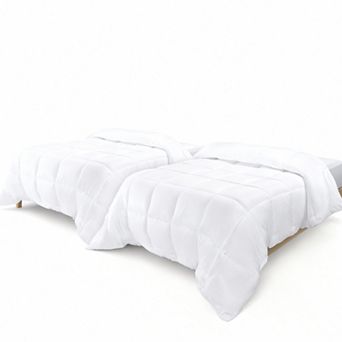 Polyester Comforter Set, Box Stitched, Siliconized Fiberfill, Machine Washable