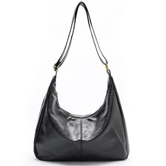 Soft PU Leather Slouchy Tote for Women - Stylish, Adjustable, Vegan