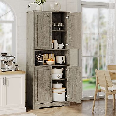 70 in Tall Kitchen Pantry Cabinet