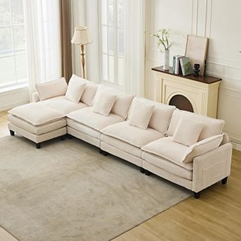 Modular Sectional Sofa 95" Sectional Cloud Couch
