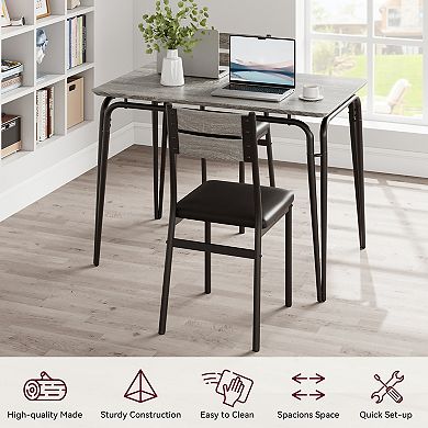 Modern 5-Piece Dining Table Set for 4