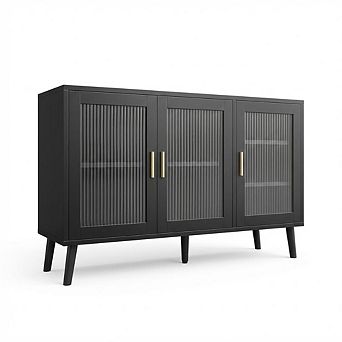 Sideboard Buffet Cabinet Set of 2