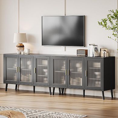 Sideboard Buffet Cabinet Set of 2