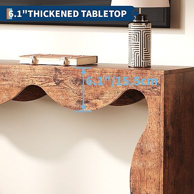 Farmhouse Console Table 63-Inch