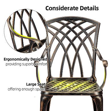 Patio Bistro Sets 3 Piece