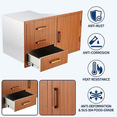 Combination Drawer Cabinet