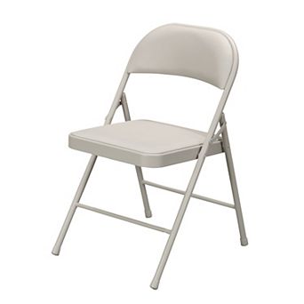 PATIOEASY Folding Chairs 4 pack Stackable Banquet Chairs for Home Gatherings Party Phairs