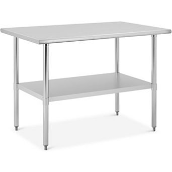 30"x48"x34" Heavy-Duty Stainless Steel Work Table