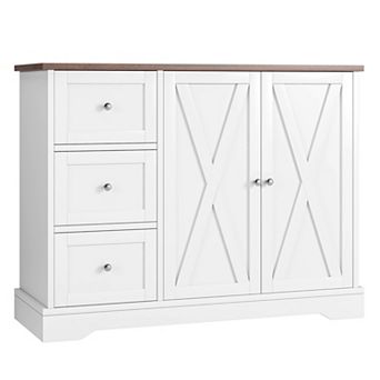 Farmhouse Buffet Cabinet with Storage