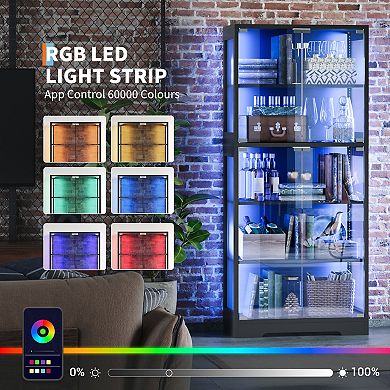 Modern 5 Layer Display Cabinet