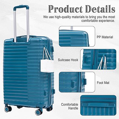 Hardshell Luggage Sets 4 Piece Spinner Suitcase Set
