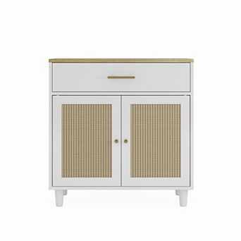 Wooden Countertop Storage Cabinet with Scratch Pad