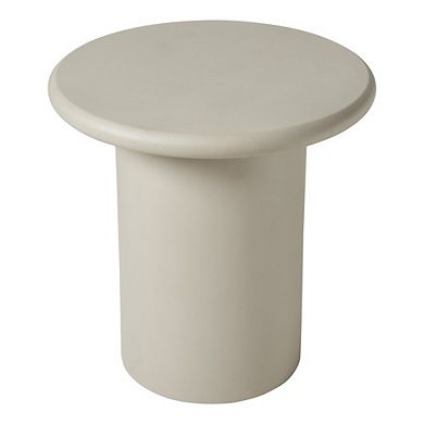 Renwil Riya 20in Height Table, Beige
