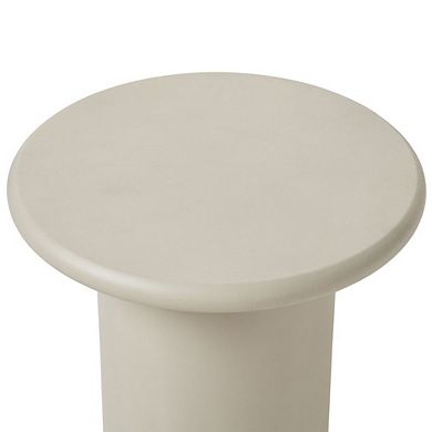 Renwil Riya 20in Height Table, Beige