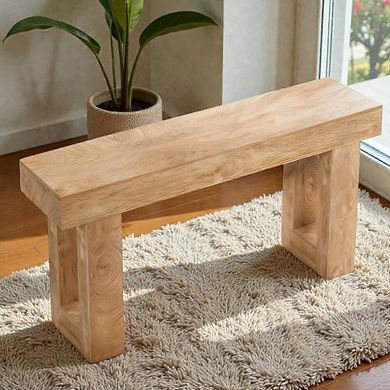 Lufeiya 63 Inch Farmhouse Computer Desk , Long Narrow Sofa Table