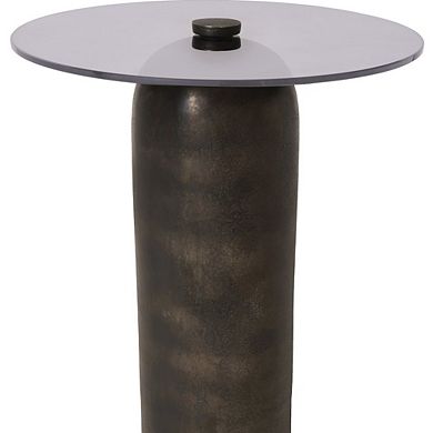 Renwil Arta 23in Height Table, Black