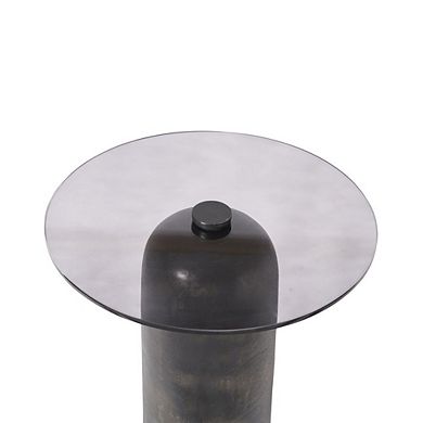 Renwil Arta 23in Height Table, Black