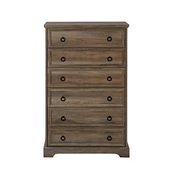 Freestanding Bathroom Cabinet Clothes Storage with 6 Drawers