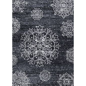 5x7ft Boho Washable Vintage Area Rug, Ultra Soft Non-Slip Carpet