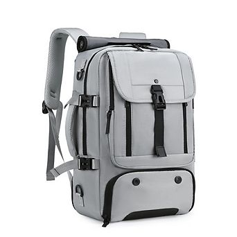 Anti-Theft Laptop Backpack Shoe Compartment Convertible Nylon Travel Hiking Bag