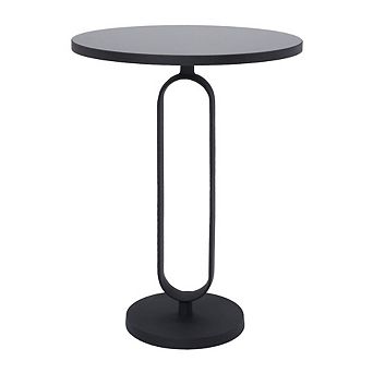 Renwil Eryx Side Table In Black Color