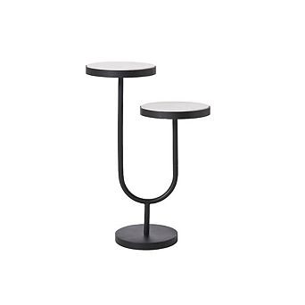 Renwil Ambra 25 in Height Table, Black