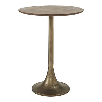 Renwil Sparta 23 inch Height Table, Yellow