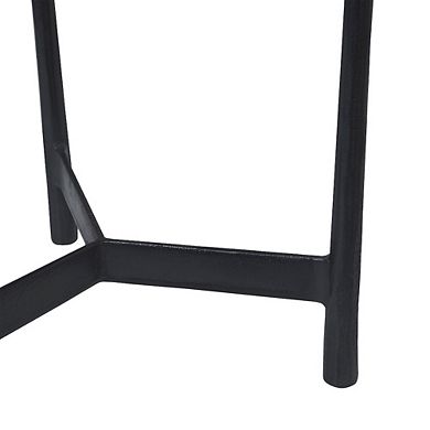 Renwil Avila Side Table In Black Color