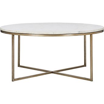 Renwil Lova Coffee Table White