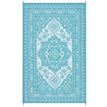 Outdoor Rug Waterproof Reversible Mat Indoor Outdoor Rugs Carpet Patio Rug