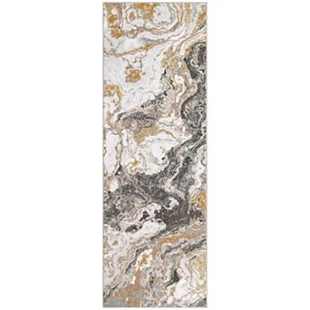 Washable Area Rug Modern Abstract Rug, Soft Large Living Room Rug Marble Pattern Rug