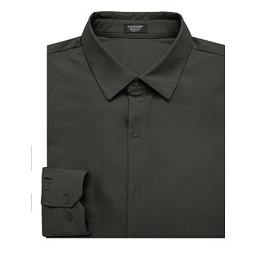 COOFANDY Mens Long Sleeve Dress Shirts Slim Fit Button Down Shirt for Men